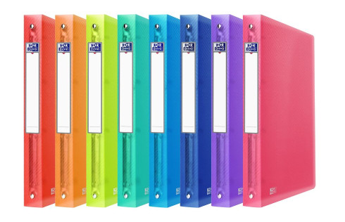 OXFORD URBAN RING BINDER - A4 - 40 mm spine - 4-O Rings - Polypropylene - Translucent - Assorted colors - 400147047_1400_1677179269