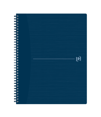 Oxford Origins Notebook - A4 med mykt omslag, dobbeltspiral, linjert, 140 sider, SCRIBZEE ® kompatibel, blå - 400150002_1300_1686142835 - Oxford Origins Notebook - A4 med mykt omslag, dobbeltspiral, linjert, 140 sider, SCRIBZEE ® kompatibel, blå - 400150002_1100_1686142846