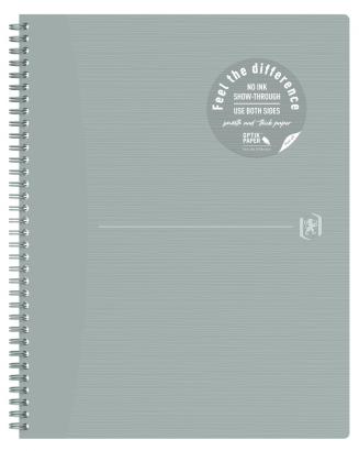Oxford Origins Notebook - A4 med mykt omslag, dobbeltspiral, linjert, 140 sider, SCRIBZEE ® kompatibel, grå - 400150003_1300_1619600966 - Oxford Origins Notebook - A4 med mykt omslag, dobbeltspiral, linjert, 140 sider, SCRIBZEE ® kompatibel, grå - 400150003_1100_1619600964 - Oxford Origins Notebook - A4 med mykt omslag, dobbeltspiral, linjert, 140 sider, SCRIBZEE ® kompatibel, grå - 400150003_1102_1619601219 - Oxford Origins Notebook - A4 med mykt omslag, dobbeltspiral, linjert, 140 sider, SCRIBZEE ® kompatibel, grå - 400150003_1101_1619601154