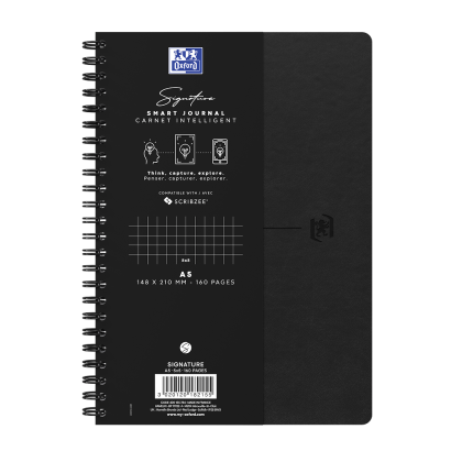 OXFORD Signature Journal - A5 - Hardback Cover - Twin-wire - 5mm Squares - 160 Pages - SCRIBZEE Compatible - Black - 400155784_1100_1686166761 - OXFORD Signature Journal - A5 - Hardback Cover - Twin-wire - 5mm Squares - 160 Pages - SCRIBZEE Compatible - Black - 400155784_1300_1686142739 - OXFORD Signature Journal - A5 - Hardback Cover - Twin-wire - 5mm Squares - 160 Pages - SCRIBZEE Compatible - Black - 400155784_1502_1686164355 - OXFORD Signature Journal - A5 - Hardback Cover - Twin-wire - 5mm Squares - 160 Pages - SCRIBZEE Compatible - Black - 400155784_1501_1686164920 - OXFORD Signature Journal - A5 - Hardback Cover - Twin-wire - 5mm Squares - 160 Pages - SCRIBZEE Compatible - Black - 400155784_1500_1686166780 - OXFORD Signature Journal - A5 - Hardback Cover - Twin-wire - 5mm Squares - 160 Pages - SCRIBZEE Compatible - Black - 400155784_1101_1686167637