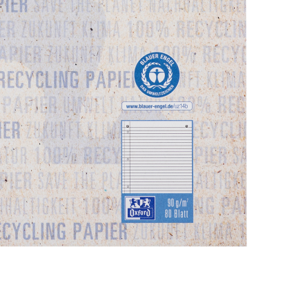 Oxford Recycling Collegeblock - A4+ - liniert mit Rand links - 80 Blatt - 90 g/m² OPTIK PAPER® 100% recycled - Spiralbindung - 4-fach gelocht - Microperforation und Ausreißhilfe - blau - 400159370_1100_1686159598 - Oxford Recycling Collegeblock - A4+ - liniert mit Rand links - 80 Blatt - 90 g/m² OPTIK PAPER® 100% recycled - Spiralbindung - 4-fach gelocht - Microperforation und Ausreißhilfe - blau - 400159370_3100_1686163022 - Oxford Recycling Collegeblock - A4+ - liniert mit Rand links - 80 Blatt - 90 g/m² OPTIK PAPER® 100% recycled - Spiralbindung - 4-fach gelocht - Microperforation und Ausreißhilfe - blau - 400159370_2301_1686163327 - Oxford Recycling Collegeblock - A4+ - liniert mit Rand links - 80 Blatt - 90 g/m² OPTIK PAPER® 100% recycled - Spiralbindung - 4-fach gelocht - Microperforation und Ausreißhilfe - blau - 400159370_1500_1686163353 - Oxford Recycling Collegeblock - A4+ - liniert mit Rand links - 80 Blatt - 90 g/m² OPTIK PAPER® 100% recycled - Spiralbindung - 4-fach gelocht - Microperforation und Ausreißhilfe - blau - 400159370_1501_1686166986 - Oxford Recycling Collegeblock - A4+ - liniert mit Rand links - 80 Blatt - 90 g/m² OPTIK PAPER® 100% recycled - Spiralbindung - 4-fach gelocht - Microperforation und Ausreißhilfe - blau - 400159370_1300_1686166973 - Oxford Recycling Collegeblock - A4+ - liniert mit Rand links - 80 Blatt - 90 g/m² OPTIK PAPER® 100% recycled - Spiralbindung - 4-fach gelocht - Microperforation und Ausreißhilfe - blau - 400159370_2300_1686166992