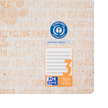 Oxford Recycling Schulheft - A4 - Lineatur 3 - 16 Blatt - 90 g/m² OPTIK PAPER® 100% recycled - geheftet - orange - 400159471_1100_1686159587 - Oxford Recycling Schulheft - A4 - Lineatur 3 - 16 Blatt - 90 g/m² OPTIK PAPER® 100% recycled - geheftet - orange - 400159471_1504_1686162205 - Oxford Recycling Schulheft - A4 - Lineatur 3 - 16 Blatt - 90 g/m² OPTIK PAPER® 100% recycled - geheftet - orange - 400159471_1503_1686162778 - Oxford Recycling Schulheft - A4 - Lineatur 3 - 16 Blatt - 90 g/m² OPTIK PAPER® 100% recycled - geheftet - orange - 400159471_2301_1686163175 - Oxford Recycling Schulheft - A4 - Lineatur 3 - 16 Blatt - 90 g/m² OPTIK PAPER® 100% recycled - geheftet - orange - 400159471_1600_1686163367 - Oxford Recycling Schulheft - A4 - Lineatur 3 - 16 Blatt - 90 g/m² OPTIK PAPER® 100% recycled - geheftet - orange - 400159471_3100_1686163485 - Oxford Recycling Schulheft - A4 - Lineatur 3 - 16 Blatt - 90 g/m² OPTIK PAPER® 100% recycled - geheftet - orange - 400159471_2500_1686165657 - Oxford Recycling Schulheft - A4 - Lineatur 3 - 16 Blatt - 90 g/m² OPTIK PAPER® 100% recycled - geheftet - orange - 400159471_2300_1686165697