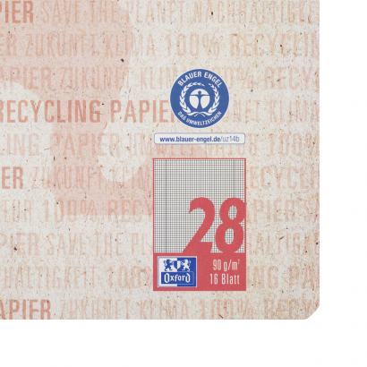 Oxford Recycling Schulheft - A4 - Lineatur 28 (kariert mit Rand rechts und links) - 16 Blatt - OPTIK PAPER® 100% recycled - geheftet - rot - 400159483_1100_1641998048 - Oxford Recycling Schulheft - A4 - Lineatur 28 (kariert mit Rand rechts und links) - 16 Blatt - OPTIK PAPER® 100% recycled - geheftet - rot - 400159483_1500_1641998492 - Oxford Recycling Schulheft - A4 - Lineatur 28 (kariert mit Rand rechts und links) - 16 Blatt - OPTIK PAPER® 100% recycled - geheftet - rot - 400159483_1502_1641998498 - Oxford Recycling Schulheft - A4 - Lineatur 28 (kariert mit Rand rechts und links) - 16 Blatt - OPTIK PAPER® 100% recycled - geheftet - rot - 400159483_1503_1641998504 - Oxford Recycling Schulheft - A4 - Lineatur 28 (kariert mit Rand rechts und links) - 16 Blatt - OPTIK PAPER® 100% recycled - geheftet - rot - 400159483_1504_1641998510 - Oxford Recycling Schulheft - A4 - Lineatur 28 (kariert mit Rand rechts und links) - 16 Blatt - OPTIK PAPER® 100% recycled - geheftet - rot - 400159483_1505_1641998514 - Oxford Recycling Schulheft - A4 - Lineatur 28 (kariert mit Rand rechts und links) - 16 Blatt - OPTIK PAPER® 100% recycled - geheftet - rot - 400159483_1600_1641998520 - Oxford Recycling Schulheft - A4 - Lineatur 28 (kariert mit Rand rechts und links) - 16 Blatt - OPTIK PAPER® 100% recycled - geheftet - rot - 400159483_2300_1641998525