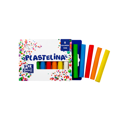 OXFORD PLASTELINA - 8 kolorów - 133 g - 400167088_1100_1686186731 - OXFORD PLASTELINA - 8 kolorów - 133 g - 400167088_1102_1686195069