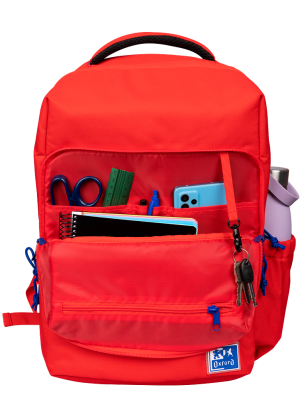OXFORD BACKPACK - 30L - Gerecycled Polyester RPET - Isothermisch compartiment - Rood - 400174099_1100_1686203798 - OXFORD BACKPACK - 30L - Gerecycled Polyester RPET - Isothermisch compartiment - Rood - 400174099_1600_1686203803