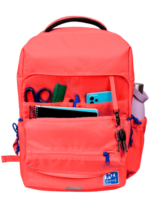 OXFORD BACKPACK - 30L - Gerecycled Polyester RPET - Isothermisch compartiment - Roze - 400174101_1100_1699458010 - OXFORD BACKPACK - 30L - Gerecycled Polyester RPET - Isothermisch compartiment - Roze - 400174101_1600_1686203824