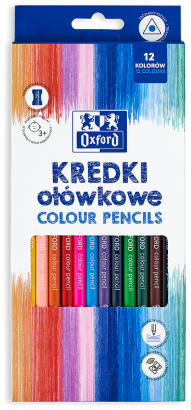 OXFORD KREDKI REGULAR - ołówkowe - 12 kolorów - 400174524_1100_1688034310