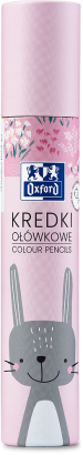 OXFORD KIDS KREDKI - ołówkowe - tuba - 12 kolorów - 400174526_1100_1688034265