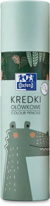 OXFORD KIDS KREDKI - ołówkowe - tuba - 24 + 2 kolory - 400174527_1100_1688033349