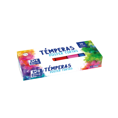 TÉMPERAS OXFORD - 10 colores - 20 ml - 400175709_1100_1686212928