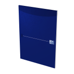 OXFORD Office Essentials Notepad - A4 - omslag i mjuk kartong - limmad - 100 sidor - enkelt - blå - 100050239_1300_1686189359