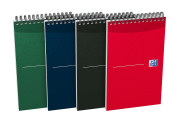 OXFORD Office Essentials Reporter's Notepad - 12,5 x 20cm - Soft Card Cover - Twin-wire - Wide Ruled - 140 Pages - Assorted Colours - 100080497_1400_1677233617