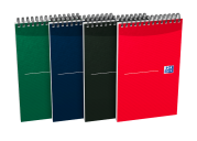 OXFORD Office Essentials Reporter's Notepad - 12,5 x 20cm - Soft Card Cover - Twin-wire - Wide Ruled - 140 Pages - Assorted Colours - 100080497_1400_1686181553