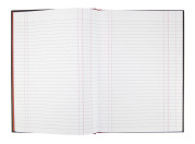Oxford Black n' Red A4 Hardback Casebound Notebook Ruled with Single Cash 192 Page Black -  - 100080537_1500_1677146301