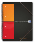 OXFORD International Meetingbook - A4+ - Tapa de plástico - Espiral doble - 5x5 - 80 Hojas - Compatible con SCRIBZEE - Gris - 100100362_1100_1583237463
