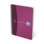 OXFORD Office Urban Mix Notebook - A6 - Polypropylene Cover - Twin-wire - 5mm Squares - 180 Pages - Assorted Colours - 100100899_1300_1583237685