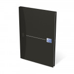 OXFORD Office Essentials Notebook - A5 – hardt omslag – innbundet – 5 mm rutenett – 192 sider – svart - 100100905_1300_1583237692