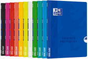 OXFORD OPENFLEX LABORATORY NOTEBOOK - 24x32cm - Polypro cover - Stapled - Seyès Squares + Plain - 80 pages - Assorted colours - 100100967_1400_1677204560