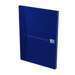 OXFORD Essentials gebundenes Notizbuch - A4 - liniert - 96 Blatt - Optik Paper® - Kunststoffbeschichtetes Hardcover - blau - 100101292_1101_1676924996