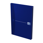 Oxford Office Essentials Notizbuch - A5 - 5 mm kariert - 96 Blatt - Gebunden - Hardcover - Blau - 100101749_1300_1686189382