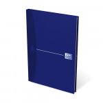 OXFORD Essentials Cahier - A5 - Couverture Rigide - Broché - Quadrillé 5mm - 192 Pages - Bleu Réflex - 100101749_1301_1583237966