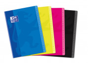 OXFORD CLASSIC INDEX BOOK - A4 - Soft card cover - Stapled - 5x5mm Squares - 96 pages - Assorted colours - 100102779_1200_1583238319