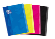 OXFORD CLASSIC INDEX BOOK - A4 - Soft card cover - Stapled - 5x5mm Squares - 96 pages - Assorted colours - 100102779_1200_1676911416