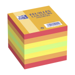 Oxford Bloc Cube Penses-Bêtes - 9x9 cm - Sous film - Repositionnables - Uni -  680 Feuilles - Multicolores - 100103312_1300_1664470117