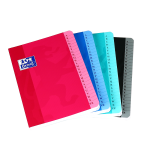 OXFORD CLASSIC INDEX BOOK - A5 - Soft card cover - Casebound - 5x5mm Squares - 192 pages - Assorted colours - 100104024_1200_1686098494