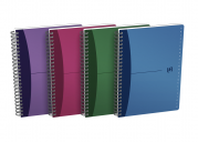 OXFORD Office Urban Mix A-Z Index Book - A5 - Polypropylene Cover - Twin-wire - Ruled - 180 Pages - SCRIBZEE Compatible - Assorted Colours - 100104216_1400_1661421307