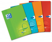OXFORD INFINIUM NOTEBOOK -  A4 - Soft cover - Stapled - Seyès Squares - 96 pages - Assorted colours - 100104573_1200_1583238991