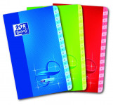 OXFORD INFINIUM INDEX BOOK -  11x17cm - Soft cover - Stapled - 5x5mm Squares - 96 pages - Assorted colours - 100104860_1200_1583239103