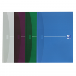 Oxford Office Essentials notesbog - A4 – Hårdt omslag – Hård ryg – Linjeret – 192 sider – Assorterede farver - 100105005_1200_1608631418