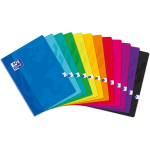 OXFORD CLASSIC NOTEBOOK - 24x32cm - Soft card cover - Stapled - 5x5mm squares with margin - 96 pages - Assorted colours - 100105289_1200_1701173333
