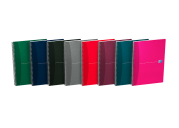 OXFORD Office Essentials Notebook - A4 – Blødt papomslag – Dobbeltspiral – Kvadreret 5x5 mm – 180 sider – SCRIBZEE®-kompatibel – Assorterede farver - 100105406_1400_1686156512