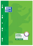 OXFORD CLASSIC DOUBLE SHEETS - A4 - Cardboard Box  - Seyès squares - 400 punched pages - 100105671_1100_1583239370