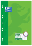 OXFORD CLASSIC DOUBLE SHEETS - A4 - Cardboard Box  - Seyès squares - 400 punched pages - 100105671_1100_1676911971