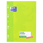OXFORD CLASSIC DOUBLE SHEETS - A4 - Cardboard Box - 5x5mm squares with margin - 200 punched pages - 100105678_1100_1686102223