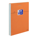 OXFORD Orange Notepad - 8,5x12cm - Stapled - Coated Card Cover - 5mm Squares - 160 Pages - Orange - 100106277_1300_1686152213