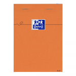 Oxford Bloc-Notes Orange - A6 - Couverture Enduite - Agraphé - Petits carreaux 5x5 - 160 Pages -  Orange - 100106278_1100_1631695563