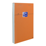 Oxford Bloc-Notes Orange - 11x17 cm - Couverture Enduite - Agraphé - Petits carreaux 5x5 - 160 Pages -  Orange - 100106279_1300_1686152205