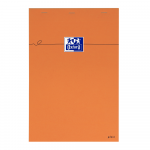 Oxford Bloc-Notes Orange - A4+ - Couverture Enduite - Agraphé - Uni - 160 Pages -  Orange - 100106292_1100_1631695629
