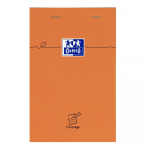 Oxford Bloc-Notes Orange Message - 11x17 cm - Couverture Enduite - Agraphé - Réglure Message - Compatible SCRIBZEE ® - Orange - 100106293_1100_1631695639