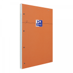 Oxford Bloc-Notes Orange - A4+ - Couverture Enduite - Agraphé - Seyes - 160 Pages -  Compatible SRIBZEE ® - Orange - 100106979_1300_1631695677