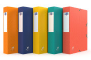 Boîte de classement Oxford Bicolor Recyc+ - 24x32 - Dos 60mm - Carte - Couleurs assorties - 100200441_1400_1677205440