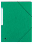 Chemise à élastique Oxford Bicolor Recyc+ - A4 - Carte - Vert - 100200695_1100_1558628972