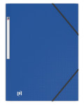 OXFORD MEMPHIS 3-FLAP FOLDER - A4 - Polypropylene -  Blue - 100201132_1100_1677191288
