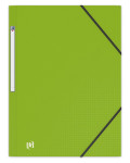 OXFORD MEMPHIS 3-FLAP FOLDER - A4 - Polypropylene -  Light Green - 100201141_1100_1677191312