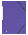 OXFORD MEMPHIS 3-FLAP FOLDER - A4 - Polypropylene -  Purple - 100201142_1100_1686137230
