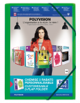 OXFORD Polyvision elastomap - A4 - PP - groen - 100201155_8000_1561787155
